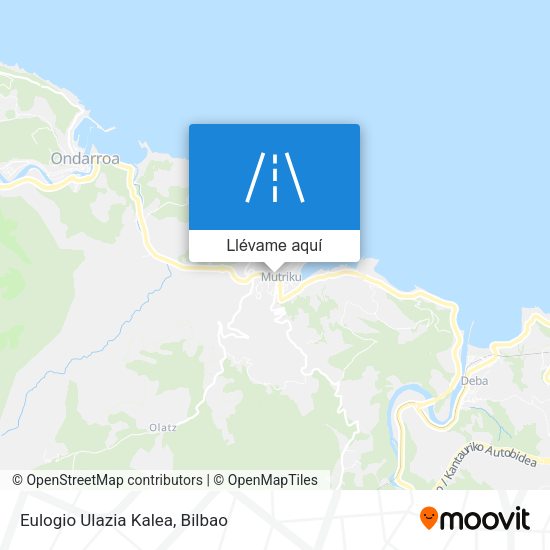 Mapa Eulogio Ulazia Kalea