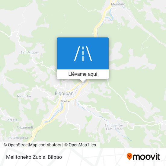 Mapa Melitoneko Zubia