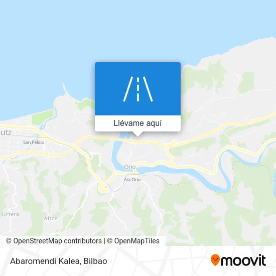 Mapa Abaromendi Kalea