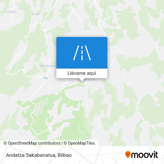Mapa Andatza Sakabanatua