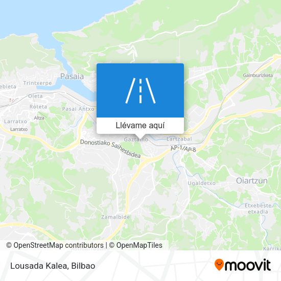 Mapa Lousada Kalea
