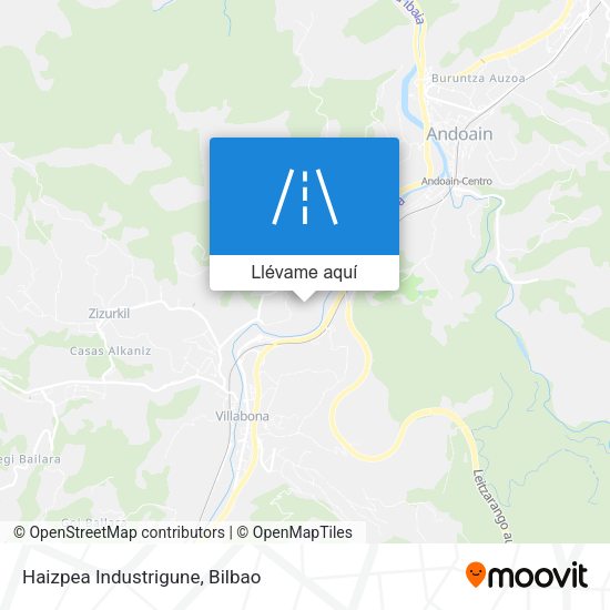 Mapa Haizpea Industrigune