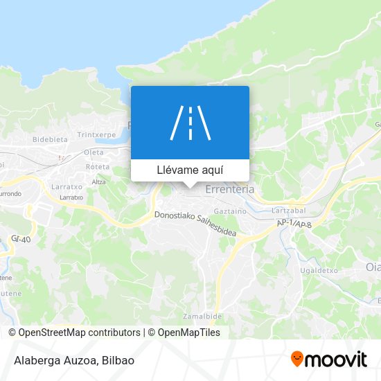 Mapa Alaberga Auzoa