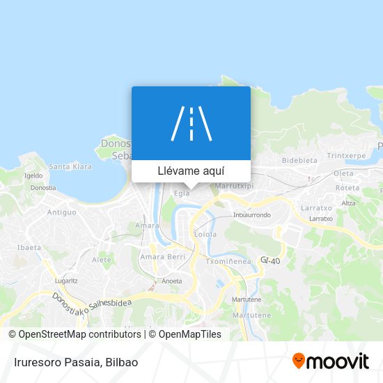 Mapa Iruresoro Pasaia