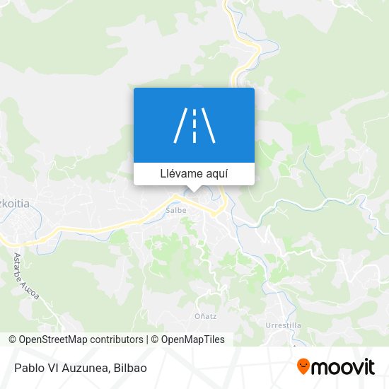Mapa Pablo VI Auzunea