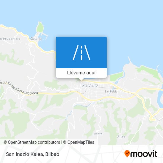 Mapa San Inazio Kalea