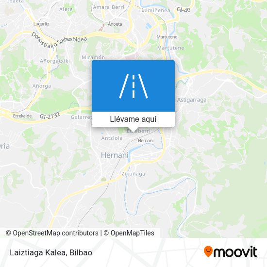 Mapa Laiztiaga Kalea