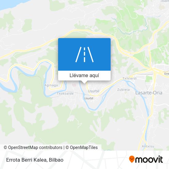 Mapa Errota Berri Kalea