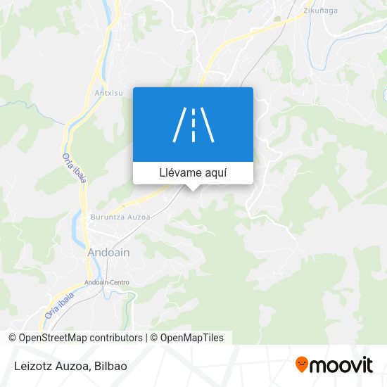 Mapa Leizotz Auzoa