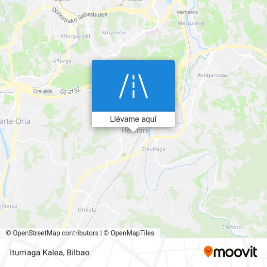 Mapa Iturriaga Kalea