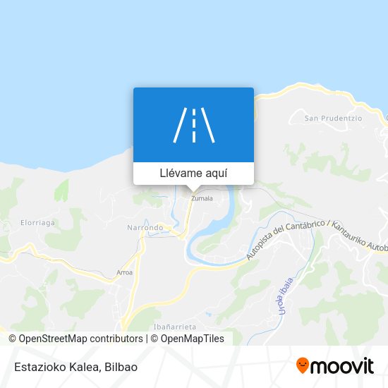 Mapa Estazioko Kalea
