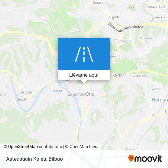 Mapa Asteasuain Kalea