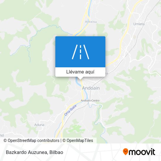 Mapa Bazkardo Auzunea