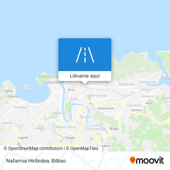 Mapa Nafarroa Hiribidea