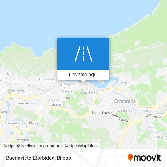 Mapa Buenavista Etorbidea