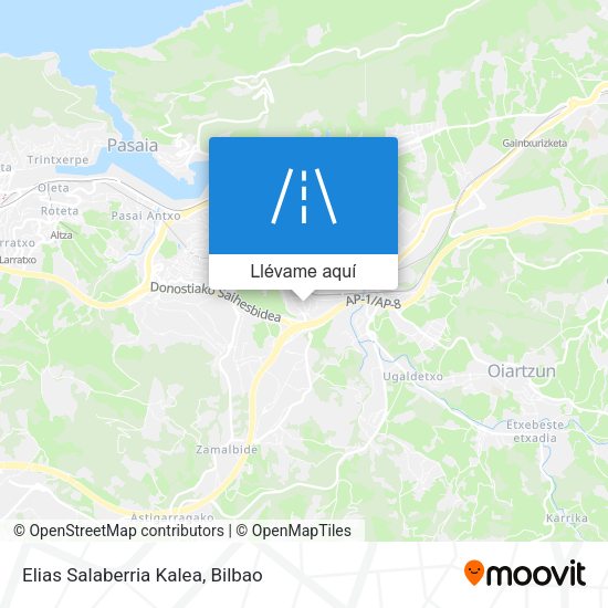 Mapa Elias Salaberria Kalea
