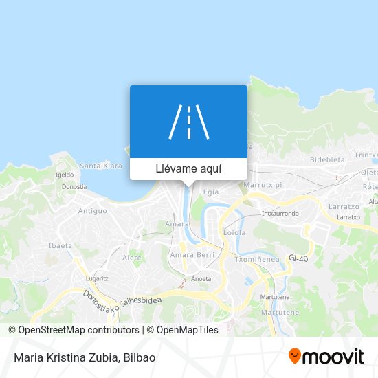 Mapa Maria Kristina Zubia