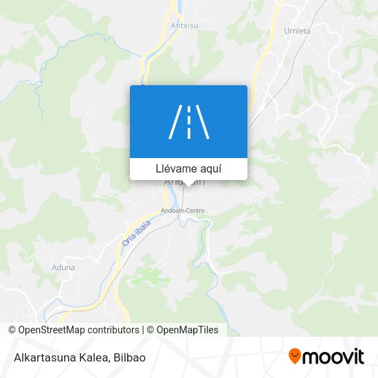Mapa Alkartasuna Kalea