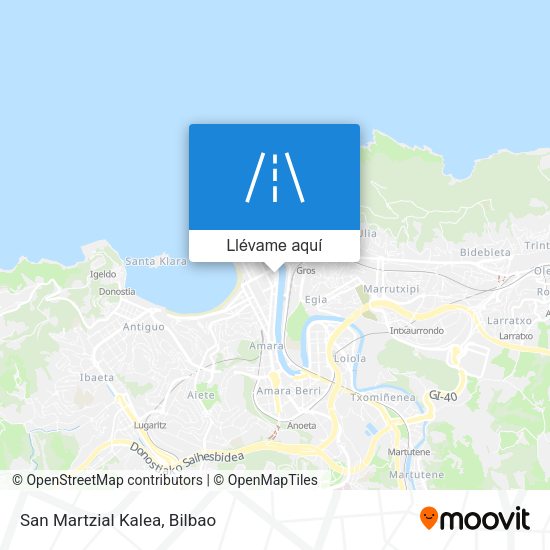 Mapa San Martzial Kalea