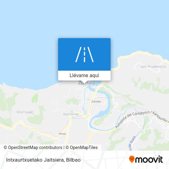 Mapa Intxaurtxuetako Jaitsiera