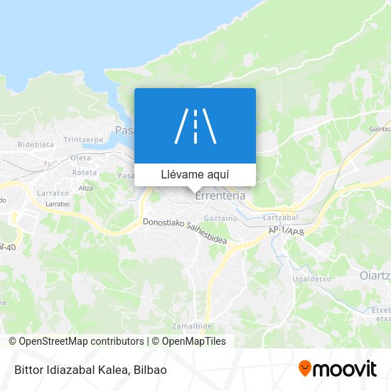 Mapa Bittor Idiazabal Kalea