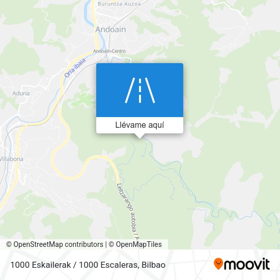 Mapa 1000 Eskailerak / 1000 Escaleras