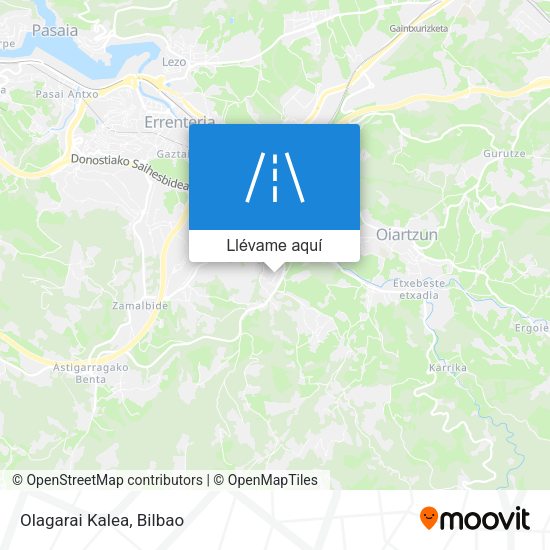 Mapa Olagarai Kalea