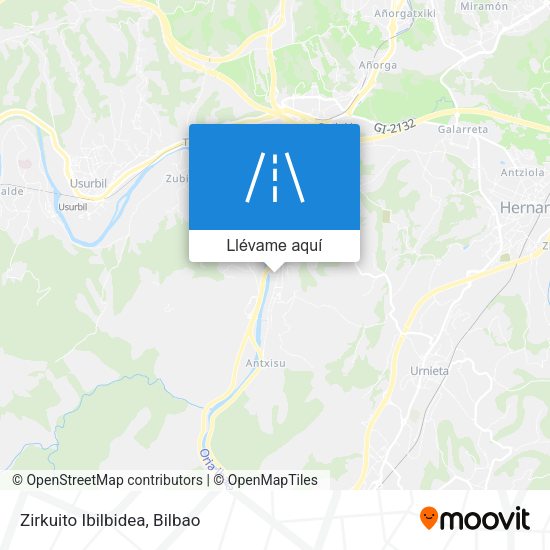 Mapa Zirkuito Ibilbidea