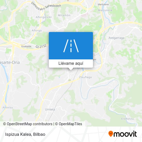Mapa Ispizua Kalea