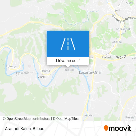 Mapa Araundi Kalea