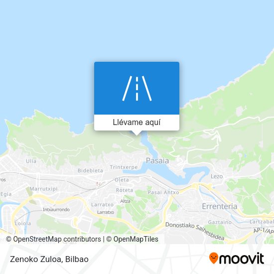 Mapa Zenoko Zuloa