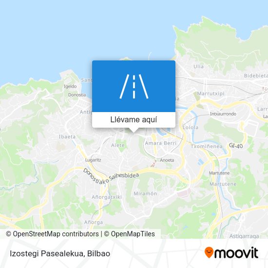 Mapa Izostegi Pasealekua