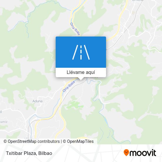 Mapa Txitibar Plaza