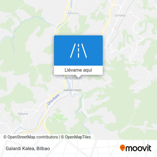 Mapa Galardi Kalea