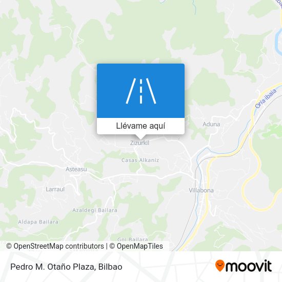 Mapa Pedro M. Otaño Plaza