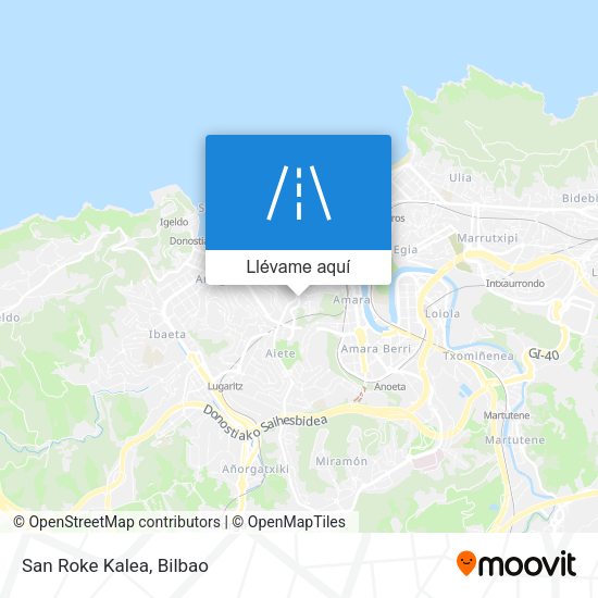 Mapa San Roke Kalea