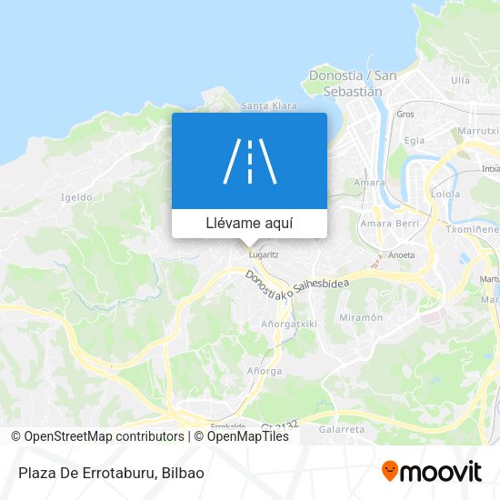 Mapa Plaza De Errotaburu