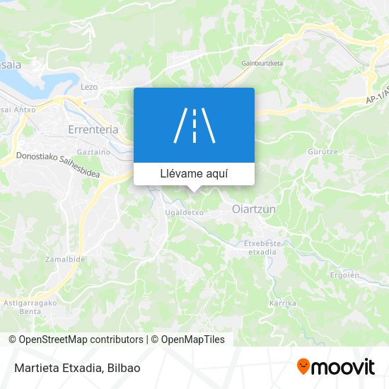 Mapa Martieta Etxadia