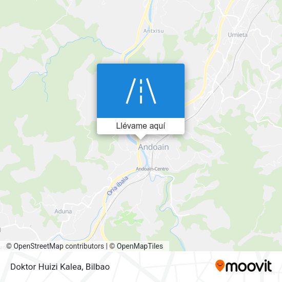 Mapa Doktor Huizi Kalea