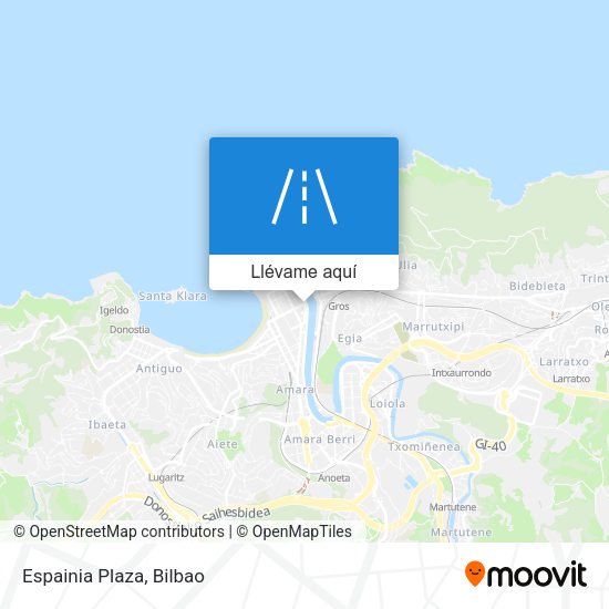Mapa Espainia Plaza