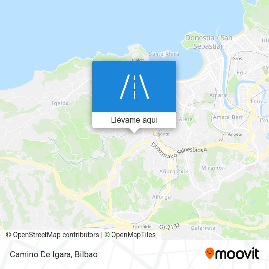 Mapa Camino De Igara