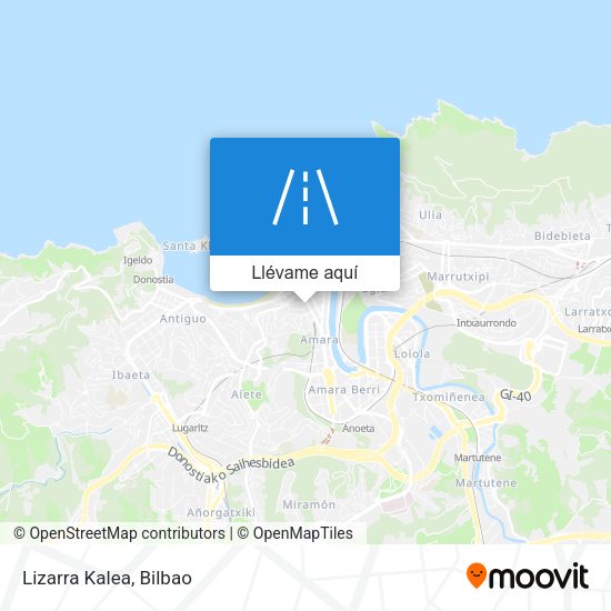 Mapa Lizarra Kalea