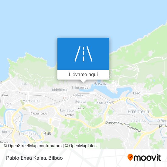 Mapa Pablo-Enea Kalea