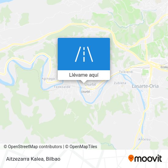 Mapa Aitzezarra Kalea