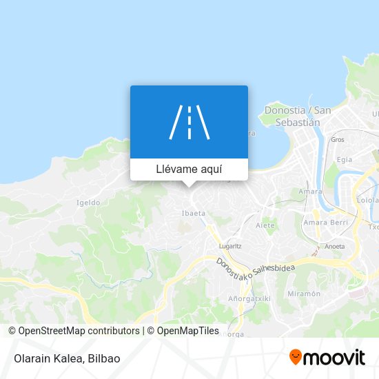 Mapa Olarain Kalea