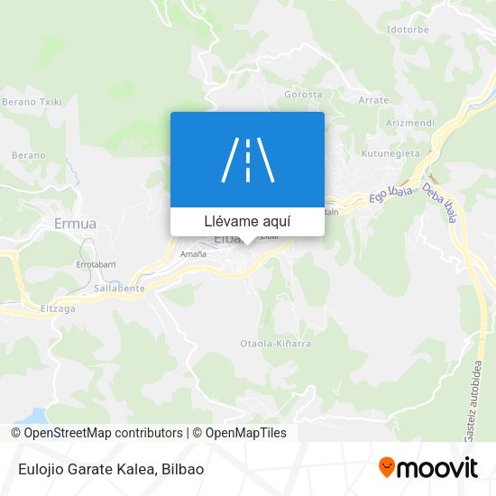 Mapa Eulojio Garate Kalea