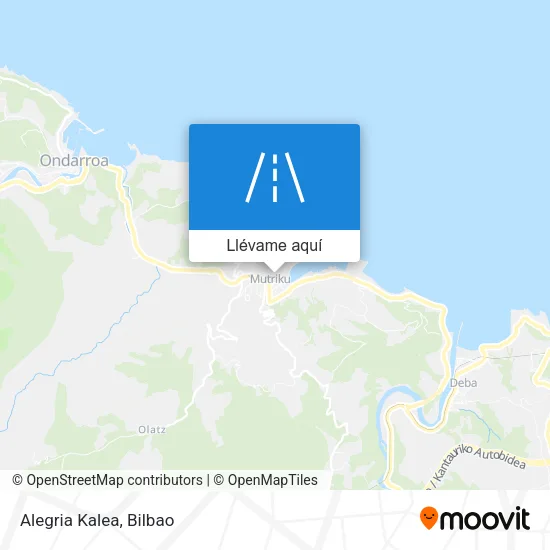Mapa Alegria Kalea