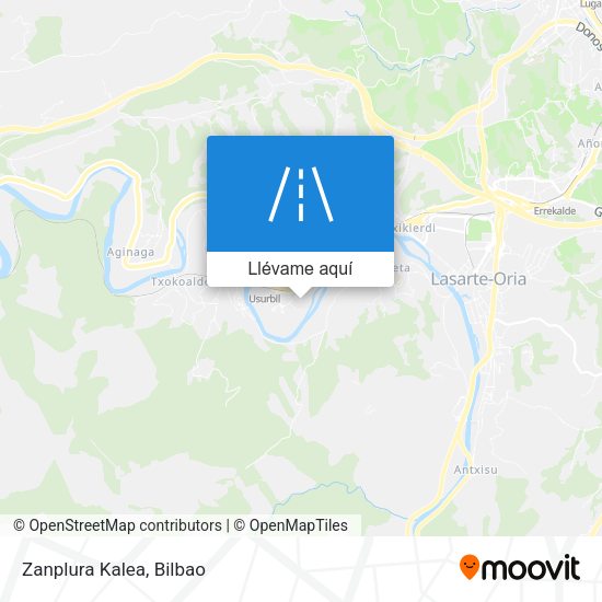 Mapa Zanplura Kalea