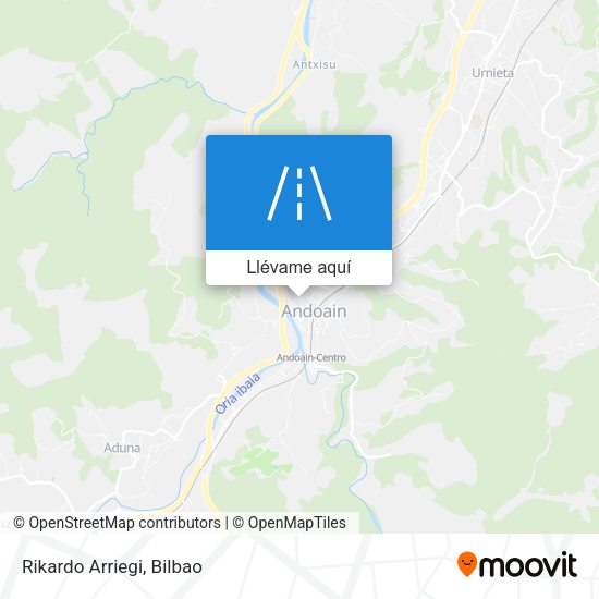 Mapa Rikardo Arriegi