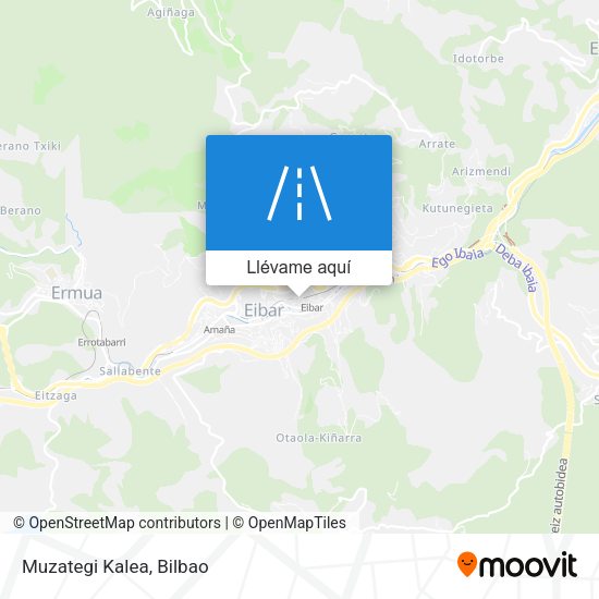 Mapa Muzategi Kalea